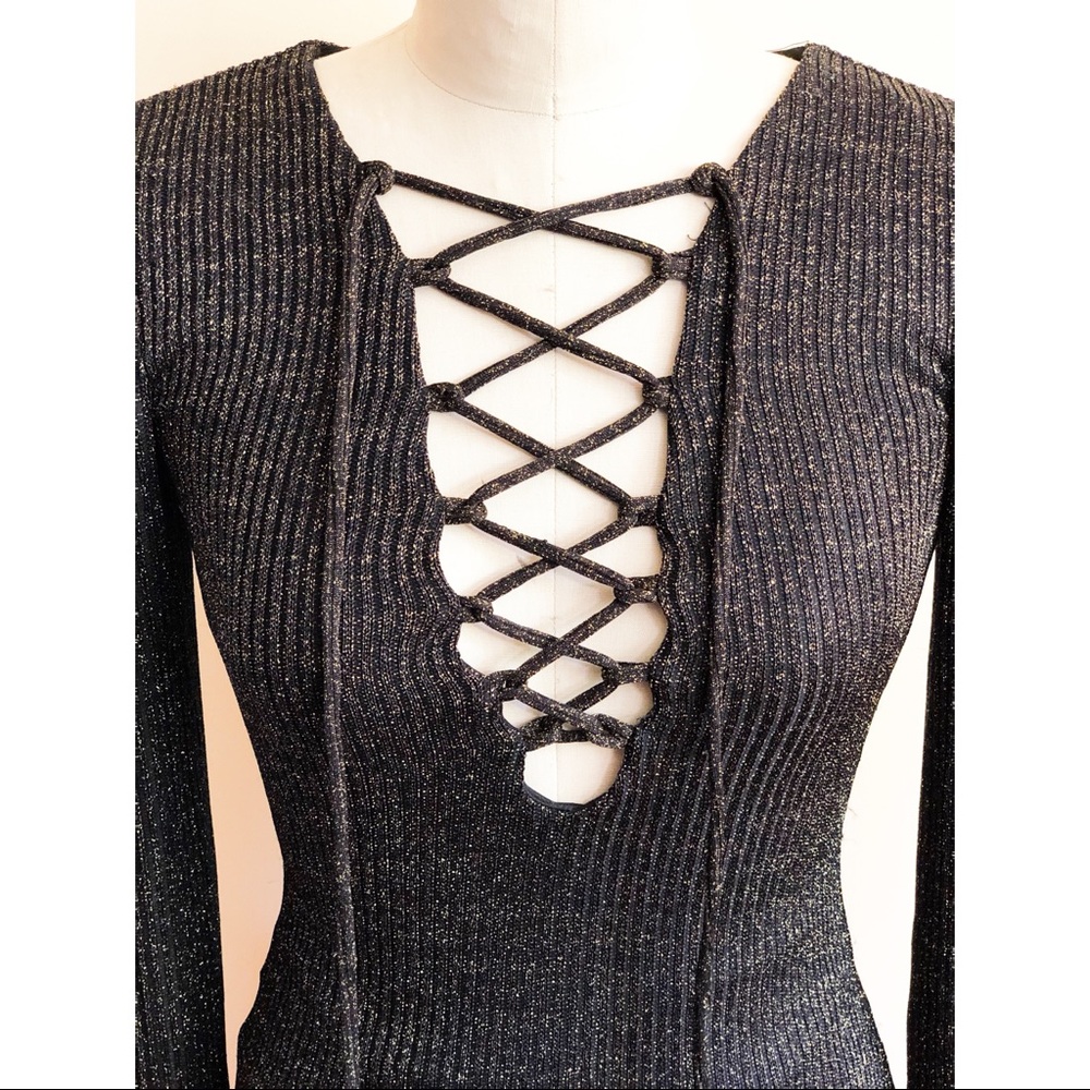 COPY - Drawstring CF Lurex Midi